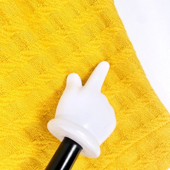 Tucker Womens Yellow Woven Textured Knitted High Waist Shorts Petite / XS / 25" - Picture 8 of 12